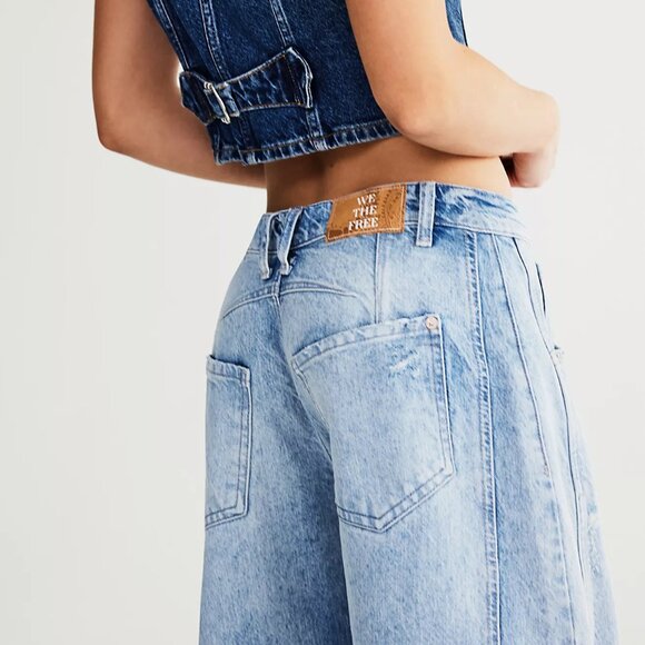 We The Free Good Luck Barrel Jeans - Picture 4 of 8